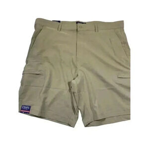 Chaps Performance Stretch Shorts Mens Size 40 Hampton khaki New With Tags